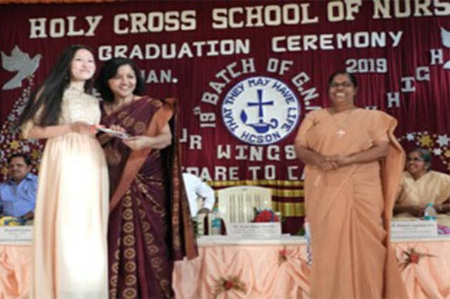 Holy Cross College of Nursing Chamarajnagar Graduation Ceremony - 2019 photo 6